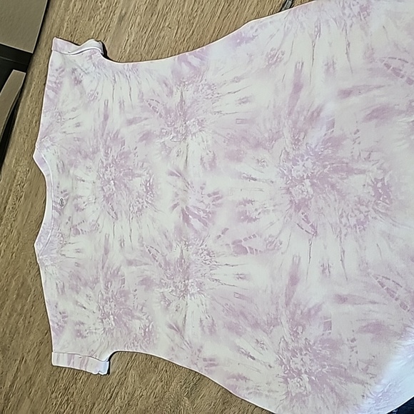 GAIAM Casual Tie Dyed Dress Purple/White Size Small - Picture 6 of 9